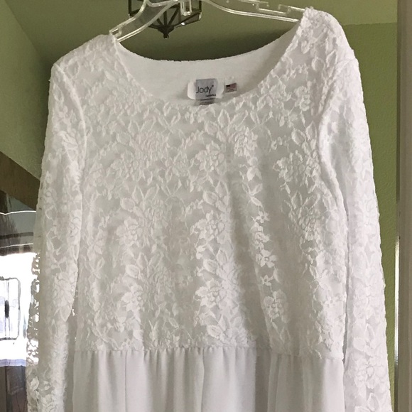 lace lds temple dress